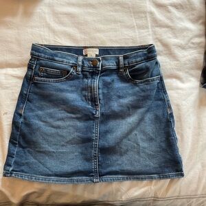 Crewcuts Blue Mini Pencil Skirt Casual